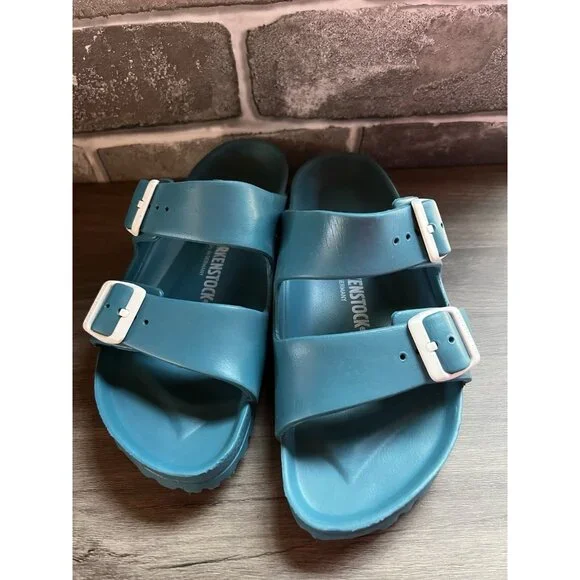 Birkenstock Arizona Turquoise EVA Size 36 (6 / 6.5 US) - Picture 2 of 16